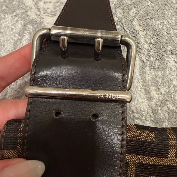 Fendi vintage Zucca Borsa Con Messenger Bag - Picture 2 of 8